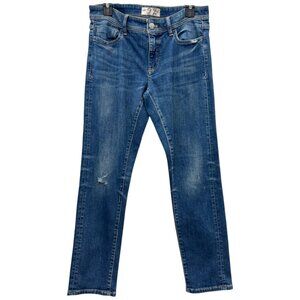 WE THE FREE Free People Skinny Jeans Size 4 / 27 Distressed FP NEW no tags